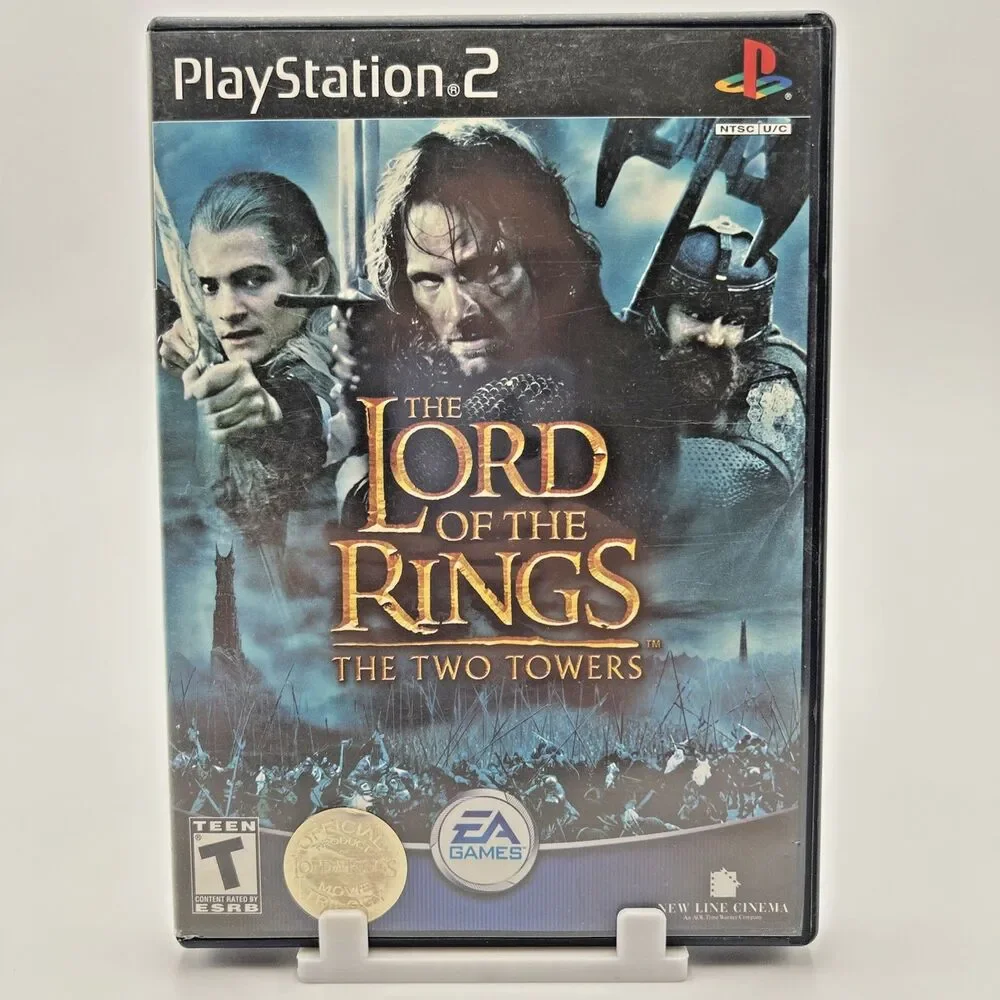 Lord of the Rings The Two Towers PS2 PlayStation 2 Complete CIB w/ Manual